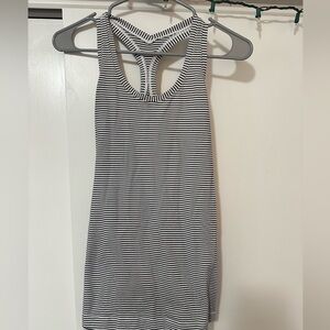 Lululemon Striped Workout Tank